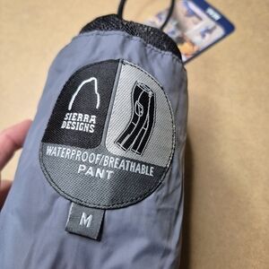 Sierra Designs Gray Waterproof Breathable Men's Pants
